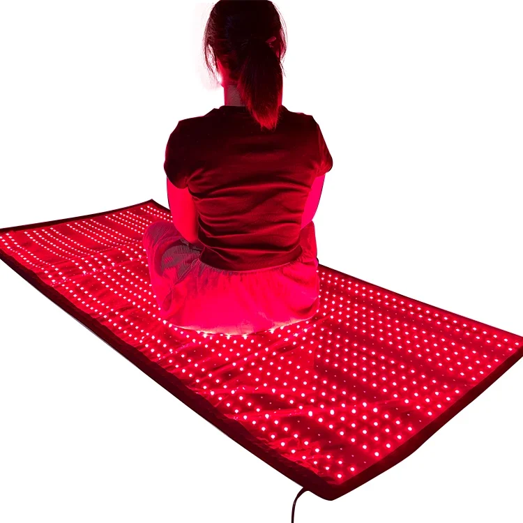 Pain Relief Infrared Therapy Mat 660Nm 850Nm Led Red Light Therapy Blanket