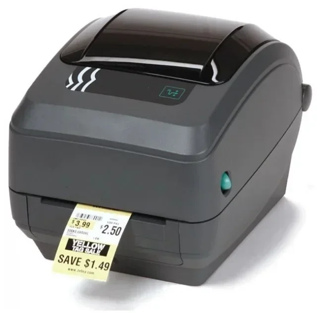 

hot saleGenuine GK420t Thermal Transfer Desktop Barcode Printer Print Width of 4 in USB and Ethernet Port GK42-102210-000