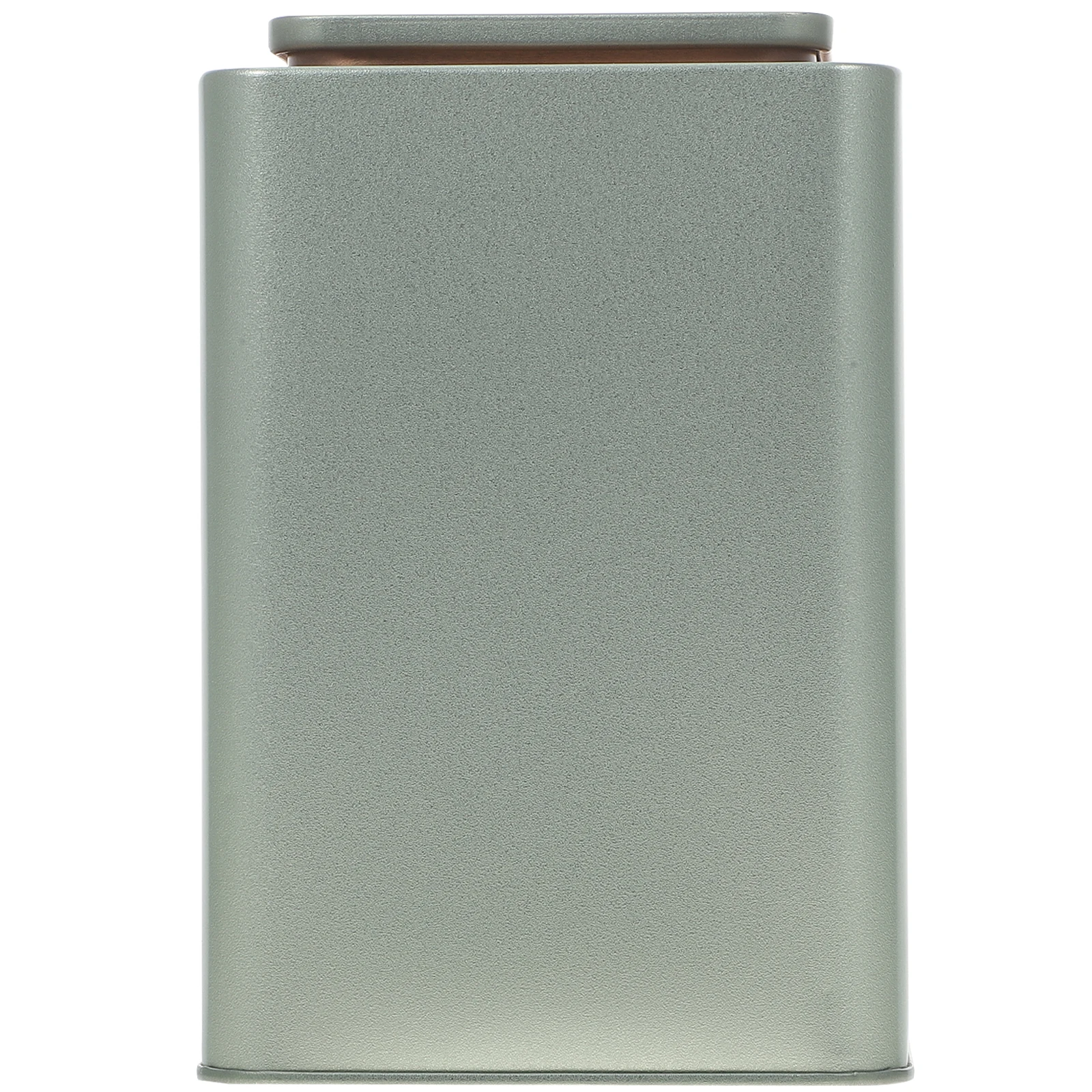 

Tea Tin for Loose Tea Household Canister Iron Storage Jar Sealed Kitchen Container Compact Daily Use Reusable Airtight