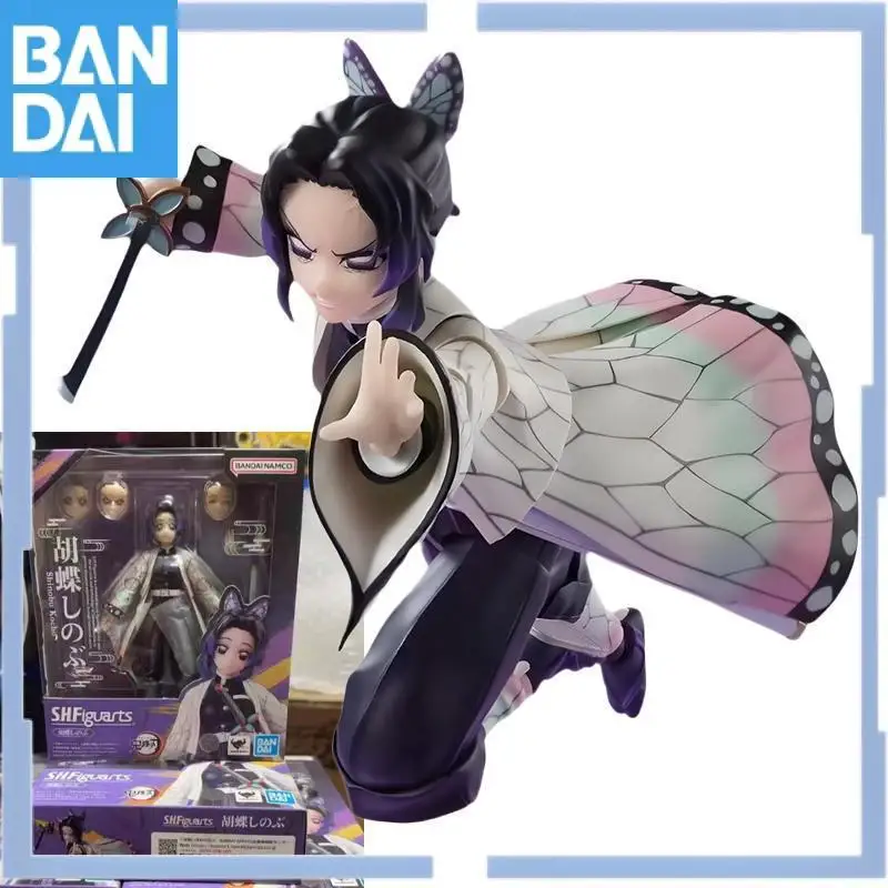 

In Stock Genuine S.h.figuarts Demon Slayer: Kimetsu No Yaiba Kamado Kochou Shinobu Action Figur Collector Ornament Model Toygift