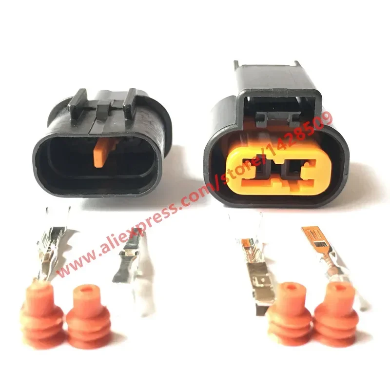 1 Pcs Kum Car 2 Pin Female And Male ABS Sensor Fog Lamp Auto Wiring Harness Connector PB625-02027 For Mitsubishi Souast