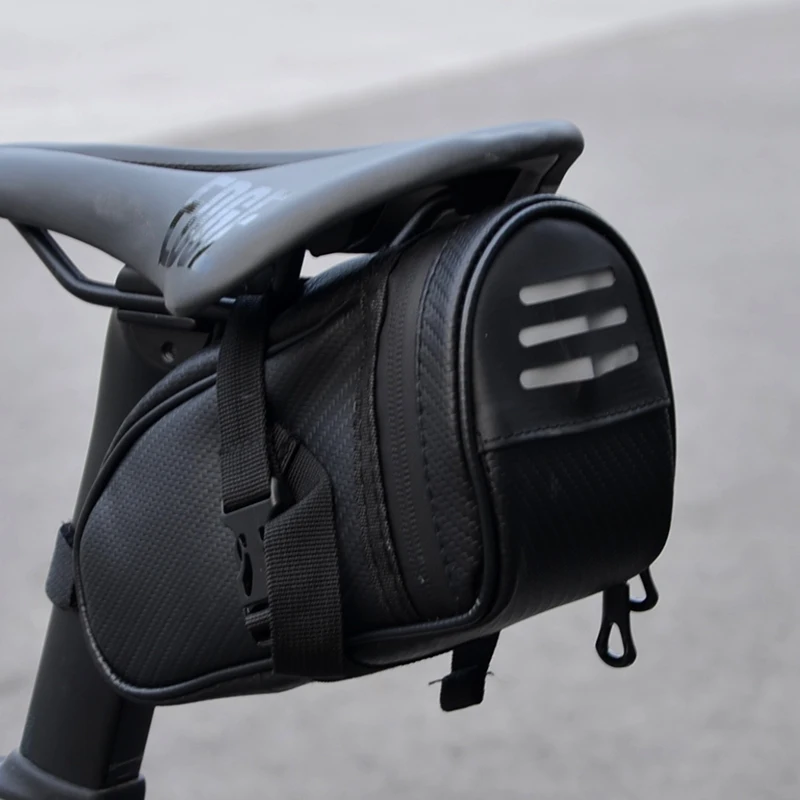 

Bicycle tail bag, mountain bike road bike seat cushion , folding car saddle , tool storage bag, rear seat .