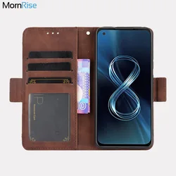 Wallet Cases For ASUS Zenfone 8 Case Magnetic Closure Book Flip Cover For Zenfone 8Z Leather Card Holder Phone Bags