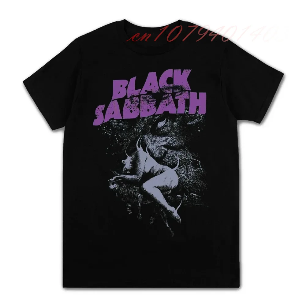 Black Sabbath Metal Rock Band Anniversary T Shirt Men Women Fashion Casual Graphic Cotton Short Sleeve Short Sleeve Unisex Tees