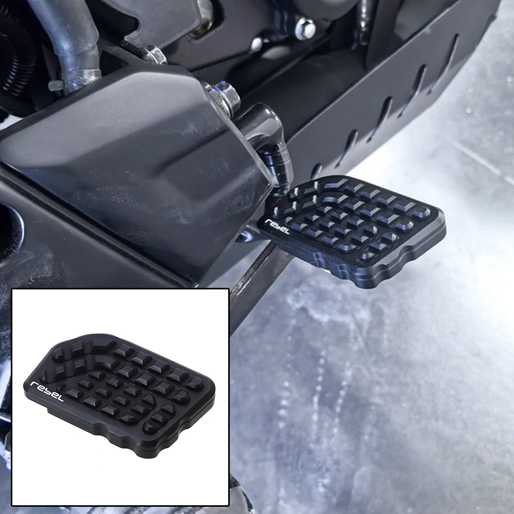 For Honda CMX300 CMX500 Rebel CM CMX 300 500  Motorcycle Aluminum Alloy Rear Brake Lever Pedal Enlarger Extension Accessories