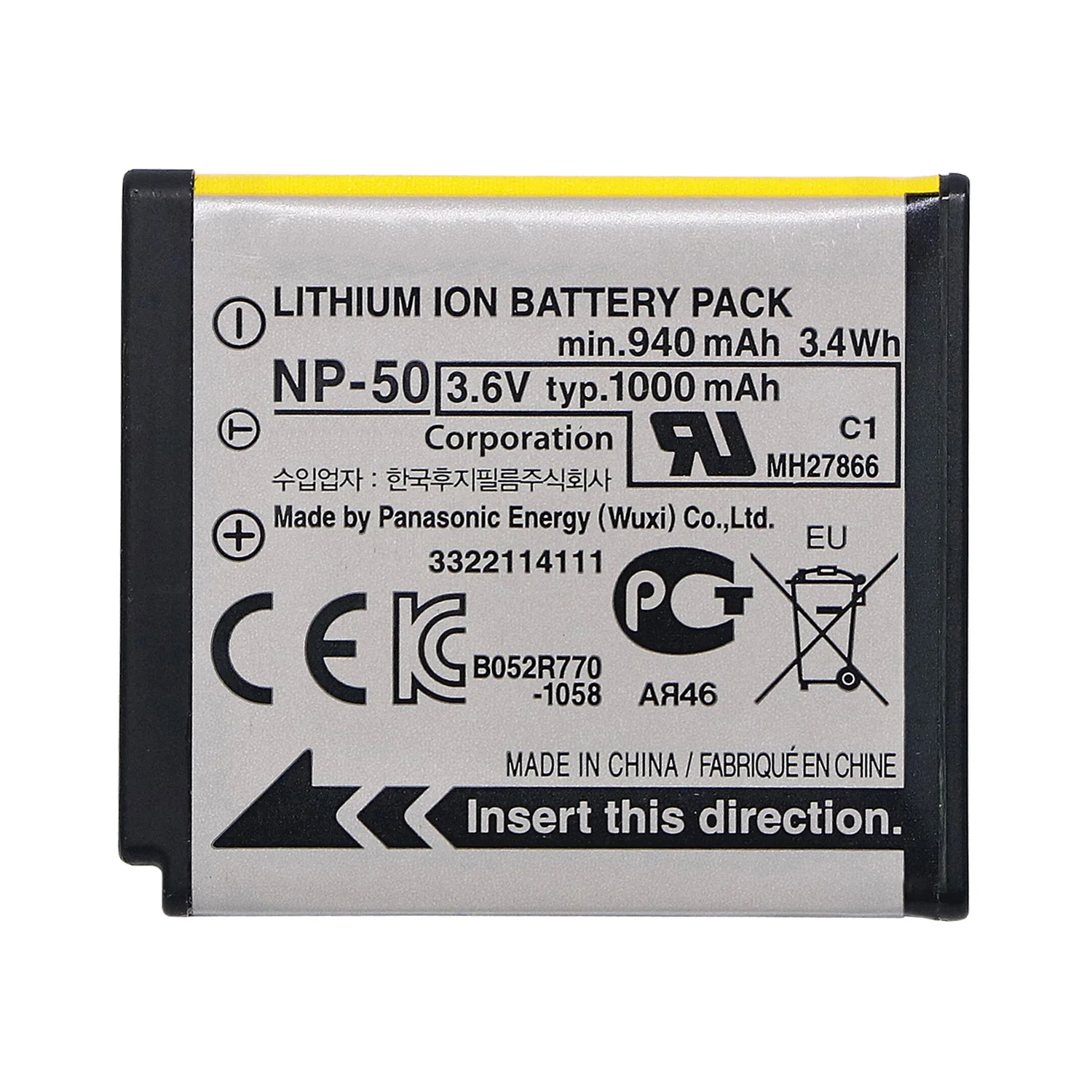 

New Original NP-50 NP50 Battery for Fujifilm FinePix F70EXR F75EXR F80EXR F85EXR F100FD F200EXR F300EXR F305EXR F550EXR F600EXR