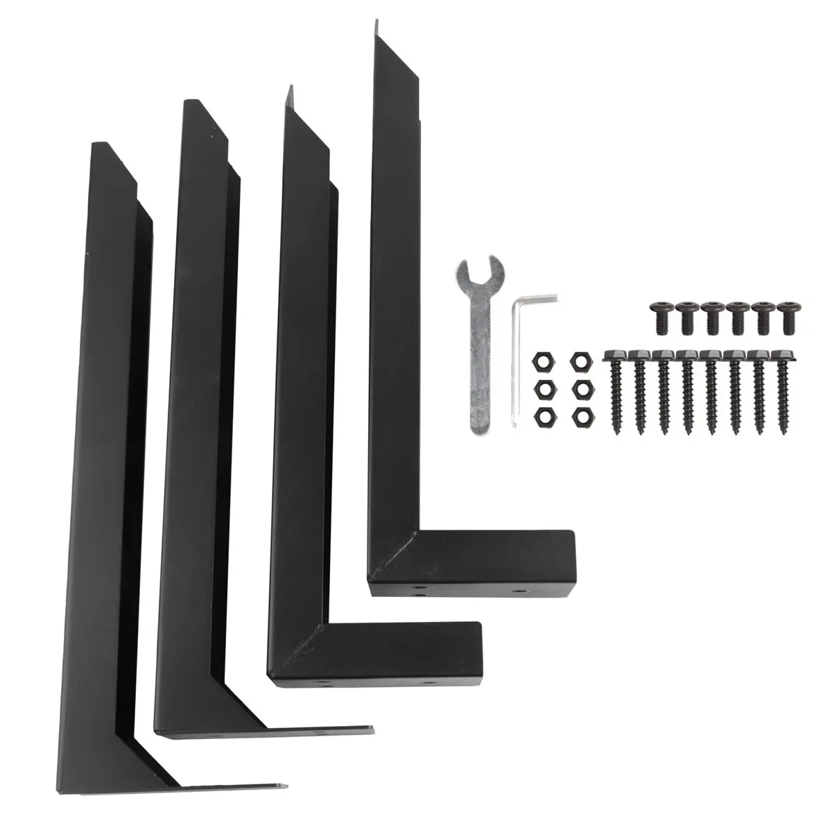 ~！【Best Seller】Fence Post Repair Kit,Heavy Duty Steel Fence Post Anchor Ground Spike ,Quick Fix Broken/Leaning Wood Posts(2-Pac