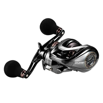 SOLOLKING HIAW200 Baitcasting Reel for Squid Webfooted Octopus Sea Fishing Reel 5.4/7.2 Ge