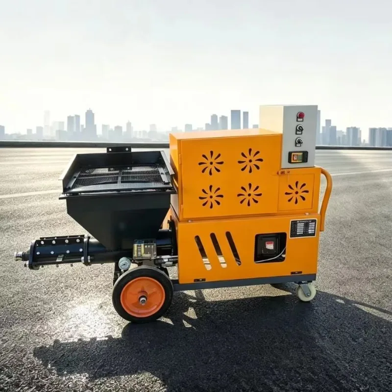 New Model 511 Mortar Spray Airlines Spray Machine Wall Machine Small External Wall Cement Mortar Spraying Machine