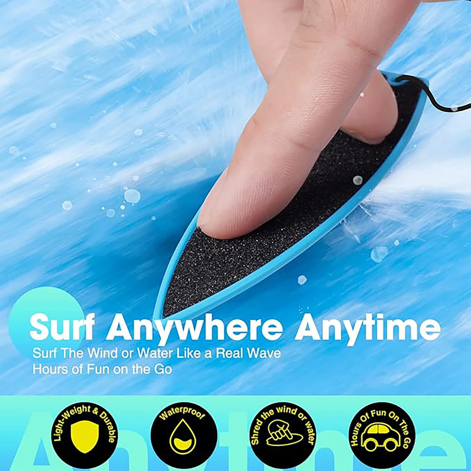 Fingertip surfboard decompression mini thumb toy air surfboard
