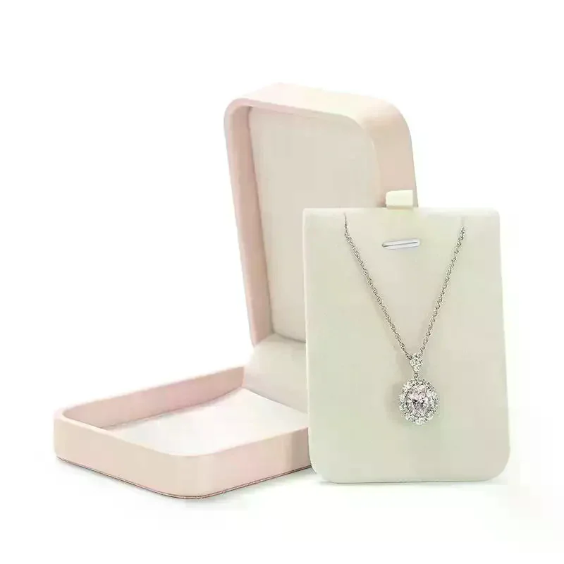 

Jewelry Ring Box PU Leather Necklace Packaging Organizer Ring Box Bulk Gift Box Earring Holder Gift Box Necklace Organizer