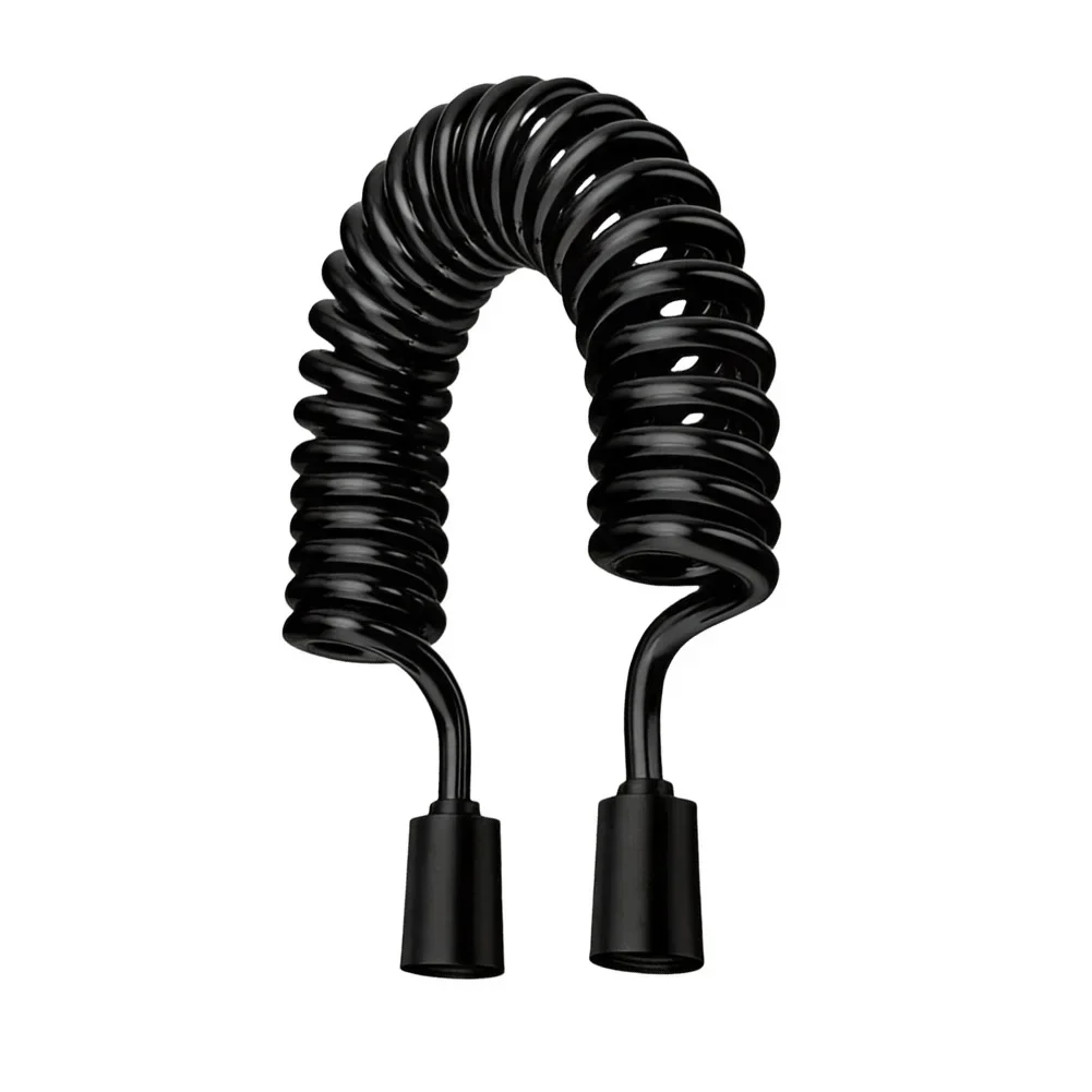 1pc Telescopic Shower Hose Spiral Spring Hose Toilet Bidet Sprayer Telephone Line Plumbing Hose For Bathroom Accessories