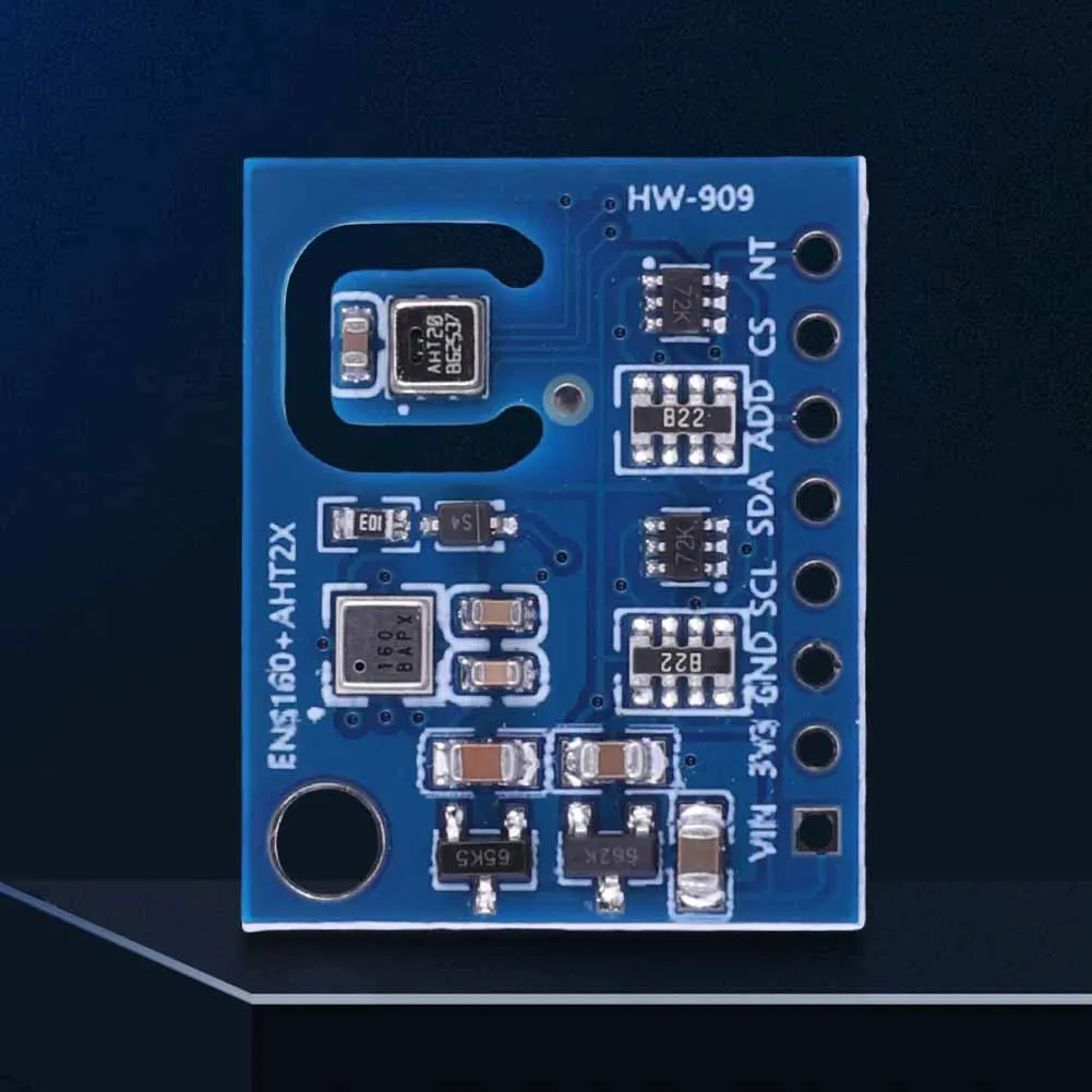 ENS160+AHT21 Digital Multi-Pixel Gas Sensor Carbon Dioxide CO2 ECO2 TVOC Gas Sensor Module for Arduino Indoor Monitoring view 2