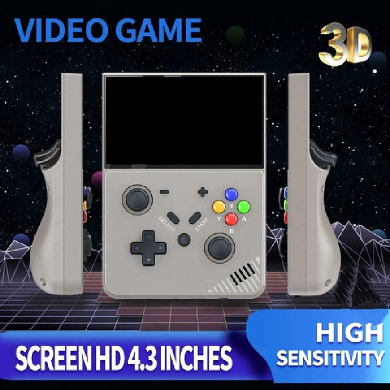 M18 Retro Handheld Gaming Device 4k Hd Output 3d Arcade Classic Emulation Portable Video Gaming Gear Pocket Entertainment Player