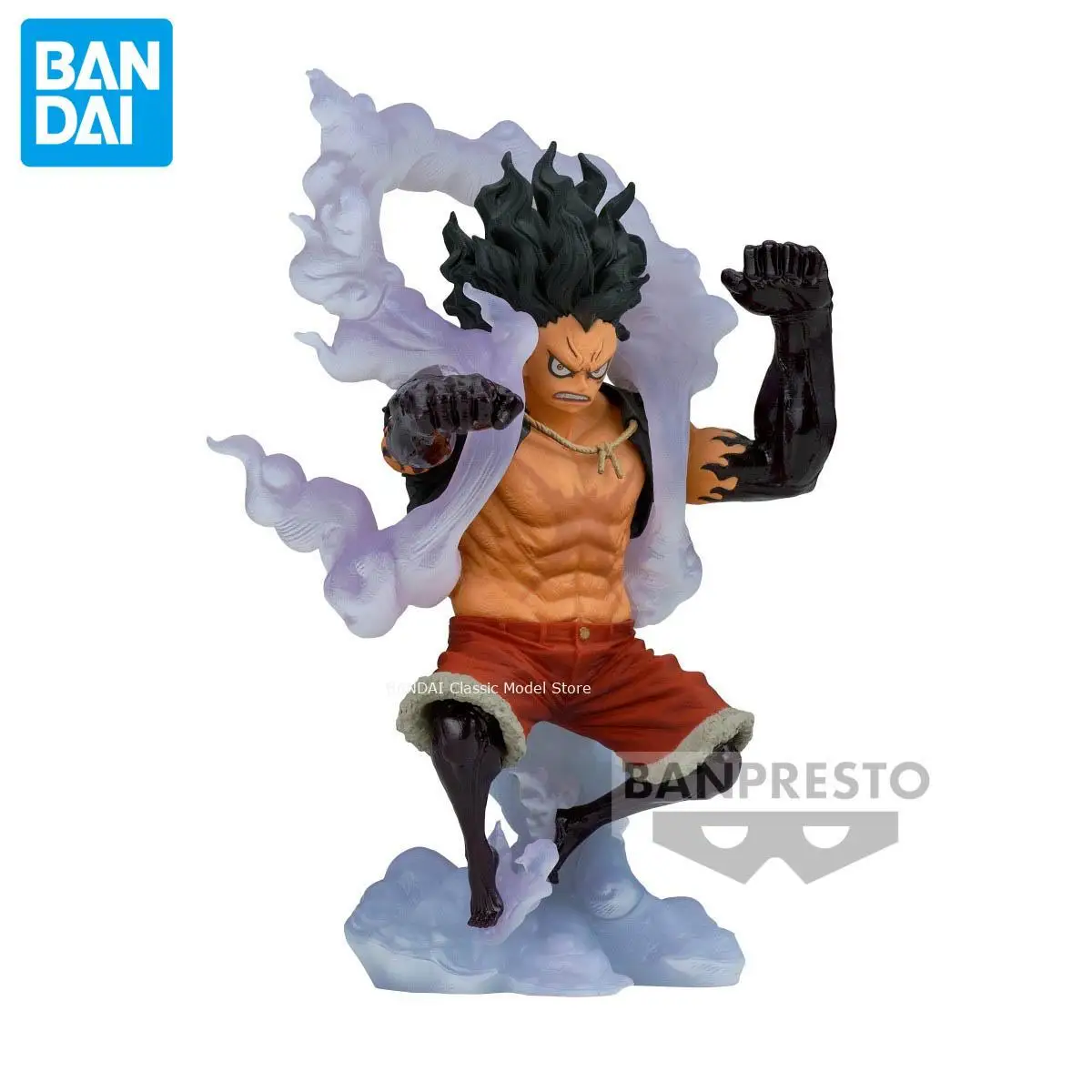 Bandai Banpresto Originele Een Stuk KONING VAN KUNSTENAAR Monkey D. Luffy Anime Figuren Speelgoed voor Kinderen Gift