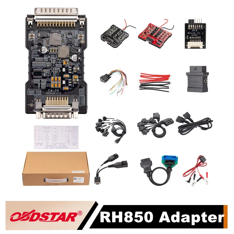 Nuovo Kit Completo Adattatore OBDSTAR RH850/V850 per MQB Tutte le Chiavi Perse, Compatibile con Programmatore Chiavi X300 Classic G3