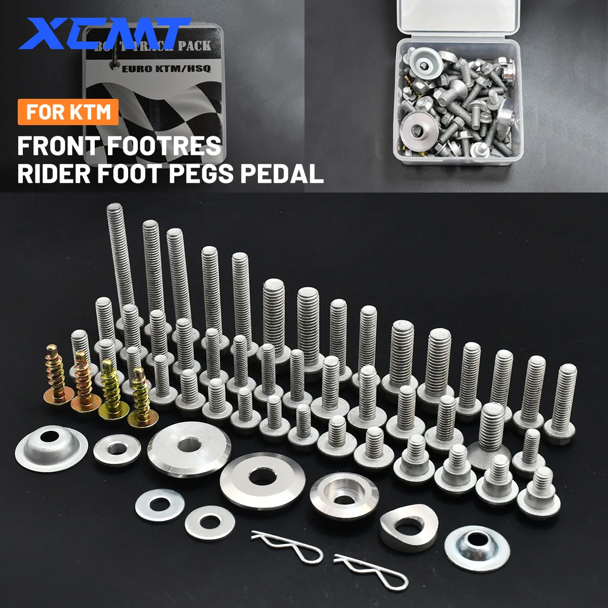 For KTM Motorcycles Fairing Fender Screw Bolt Kit Set EXC EXC-F SX SX-F XC XCW 125 150 200 250 300 350 450 500 530 2003-2023