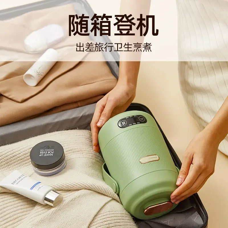 Portable porridge stew artifact multi-functional dormitory porridge stew appointment regular cooking electric stew pot