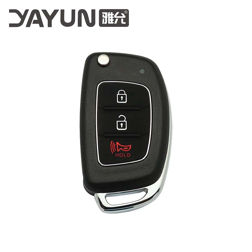 Yayun akbpcp110at programa duplo (293/300) aplicar alarme contra roubo 2 + 1 botão de controle com clipe de bateria para brasil positron flex