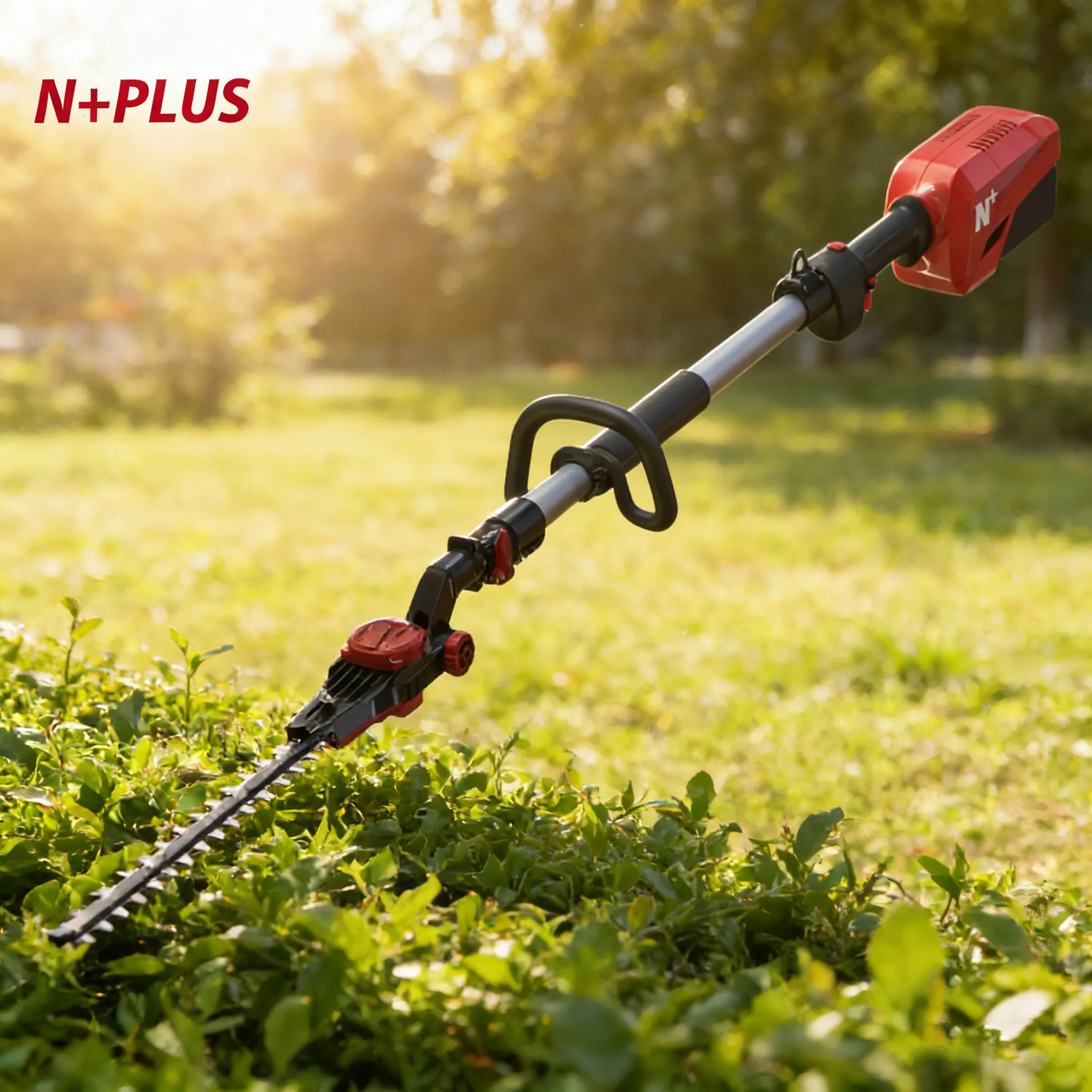 

Беспроводной кусторез N+PLUS 135 от производителя OEM ° Профессиональный электрический кусторез с регулируемыми лезвиями, прочный и долговечный