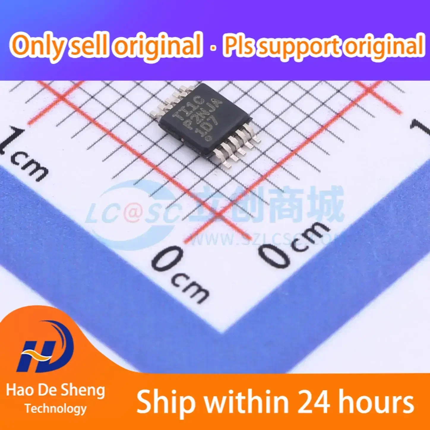 

10PCS/LOT TMUX1104DGSR MSOP-10 New Original In Stock