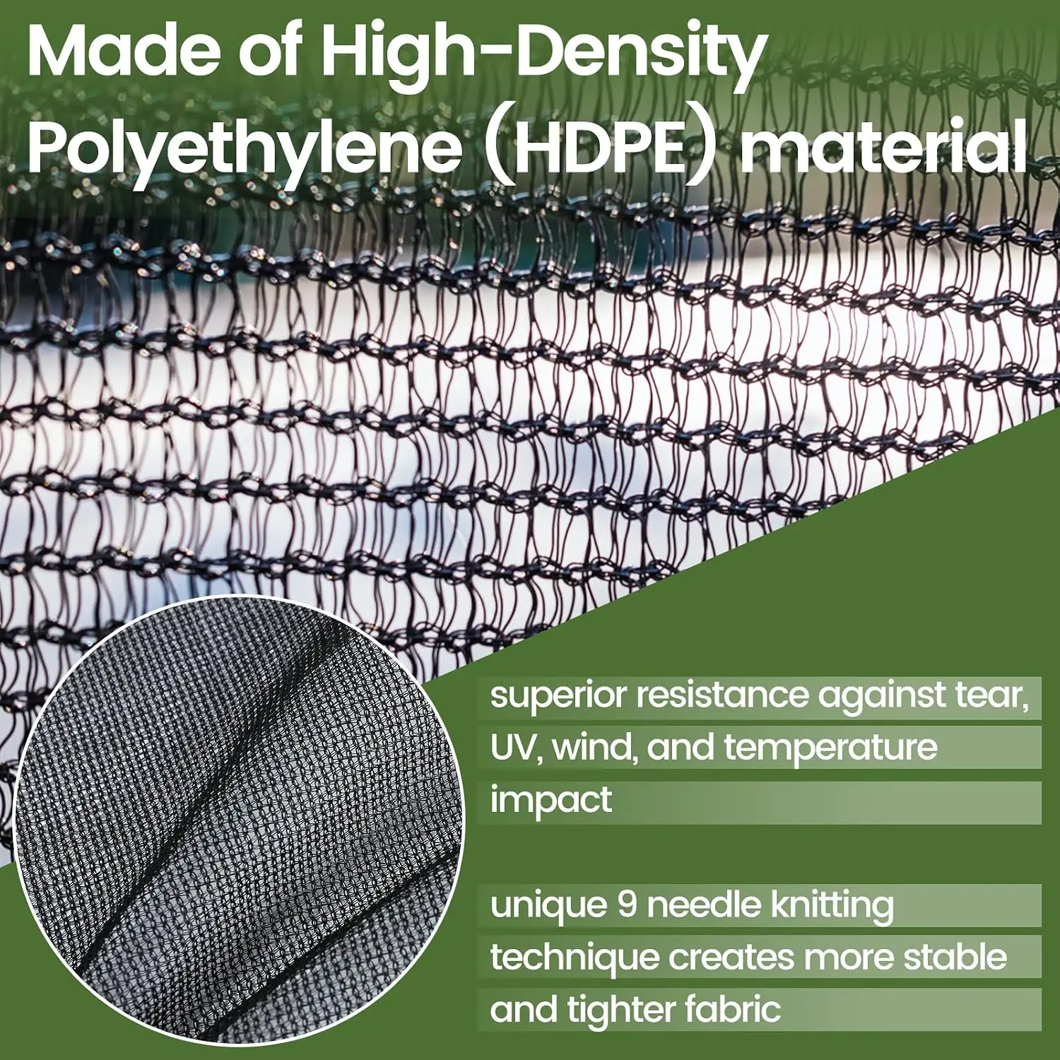 12x20FT 70% Heavy Duty Mesh Shade Cloth, Black HDPE UV Resistant with Brass Grommets for Garden Patio Pool