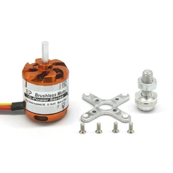 EP 3542 D3542 1000KV 1250KV 1450KV Silnik bezszczotkowy 2~4S Lipo 5mm Średnica wału Złoto i srebro Do dronów stałopłatowych 70A ESC