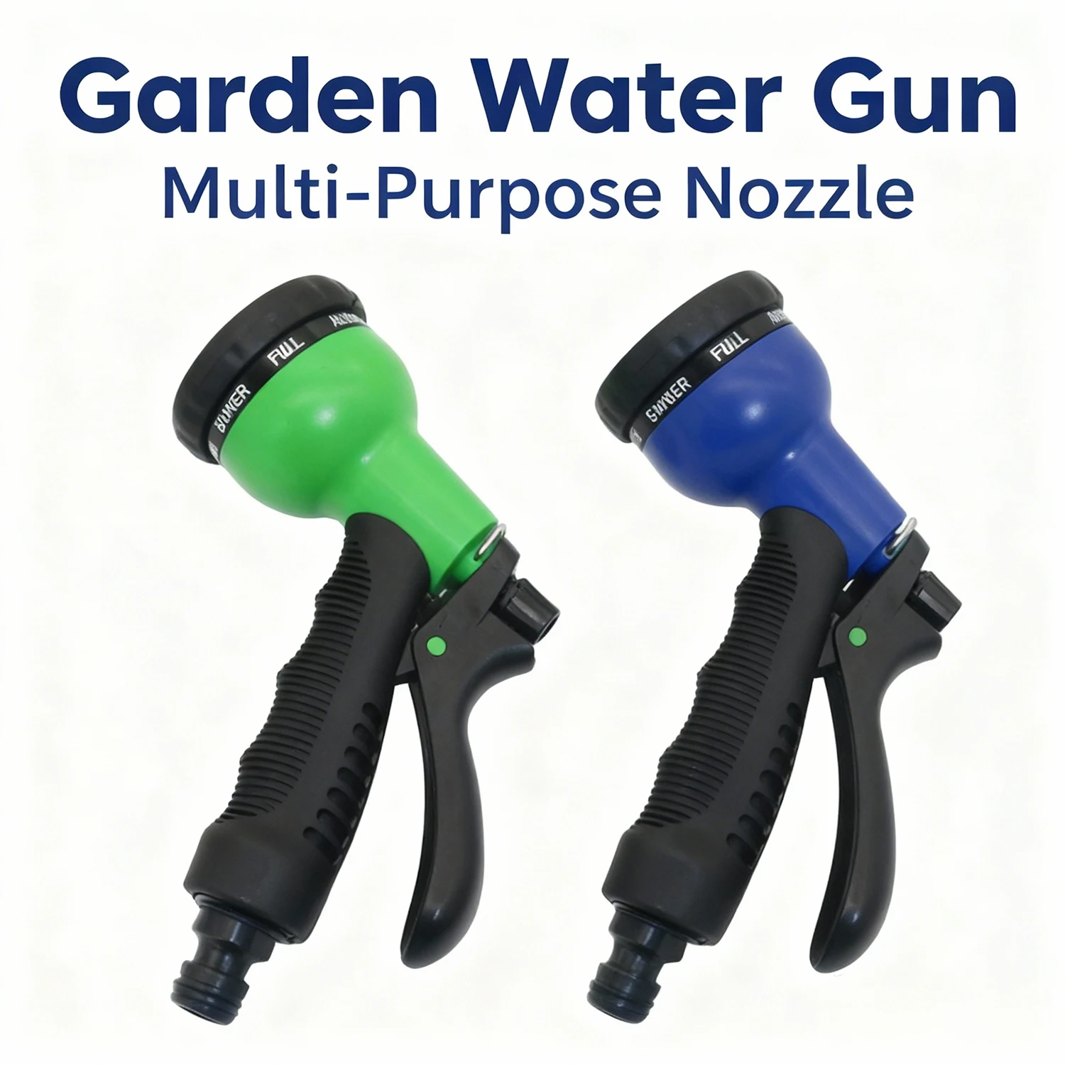 High-Pressure Water Spray Gun Garden Flower Plant Vegetables Irrigation Watering Water Gun Car Washing Hose Cleaning Tool