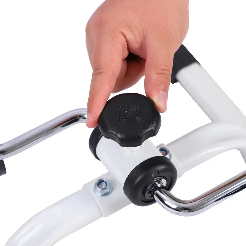 دراجة تمرين داخلية صغيرة محمولة - مدرب أرجل متعدد الوظائف لإعادة تأهيل المسنين والاستخدام المنزلي