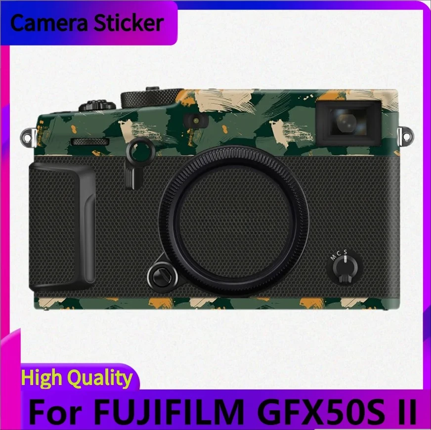 

For FUJIFILM GFX50S II Camera Sticker Protective Skin Decal Vinyl Wrap Film Anti-Scratch Protector Coat GFX50S2 GFX50SII