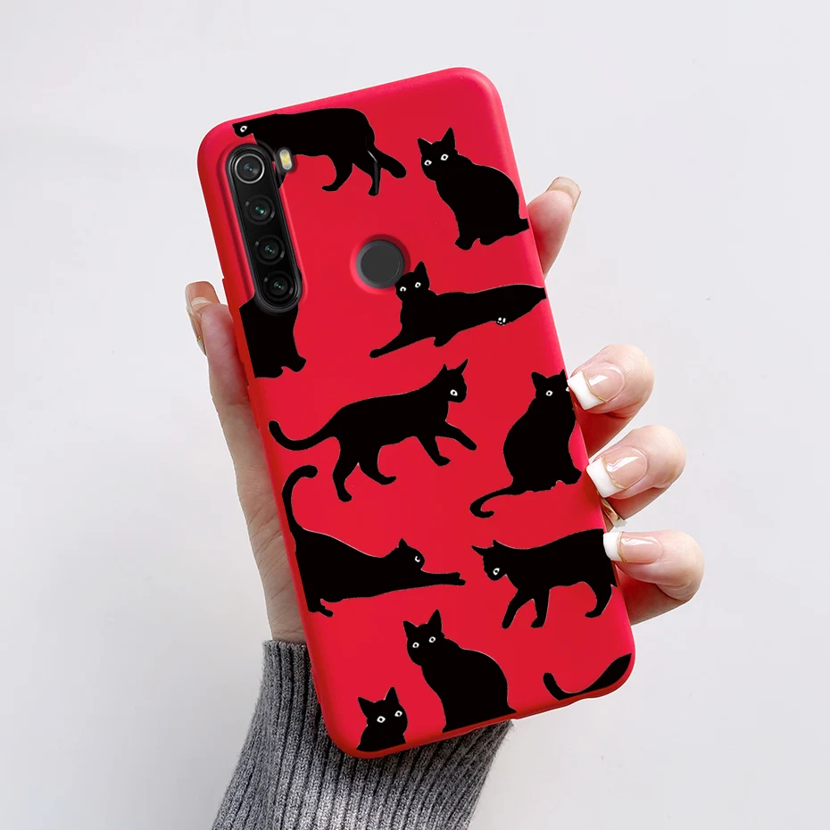 Cover protettiva Capa per Xiaomi Redmi Note 8 2019 2021 Cover in Silicone morbido conchiglie per Xiaomi Redmi Note 8T custodie per cellulari