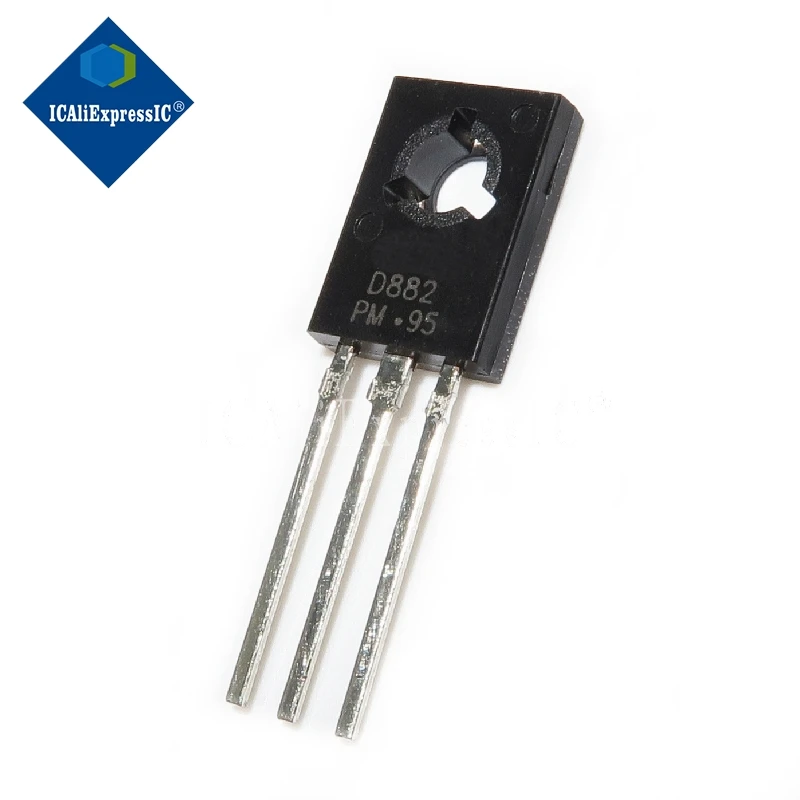 20pcs/lot 2SD882P D882P D882 TO-126 3A 40V new original In Stock