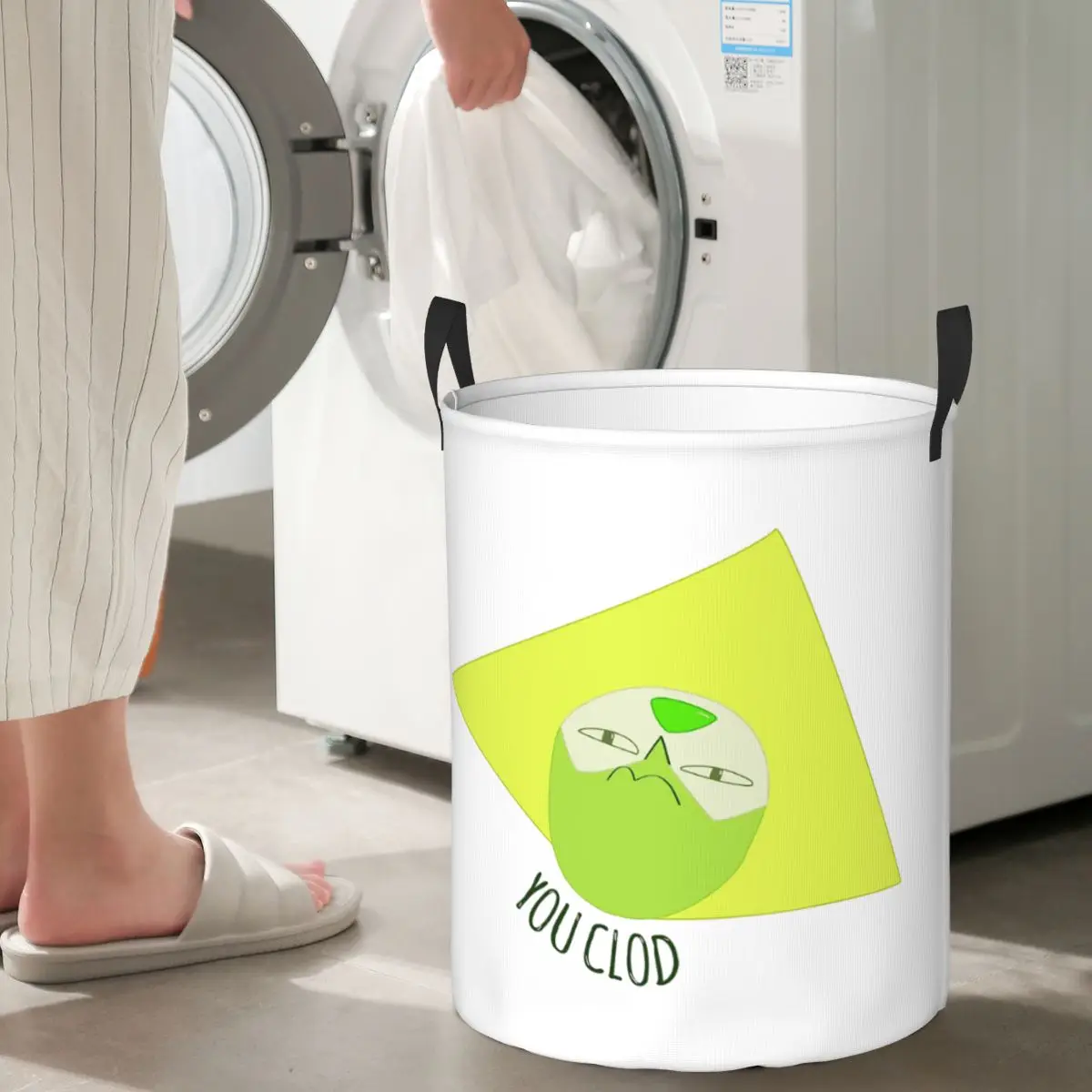 You Clod Peridot Steven Universe - Cestas plegables para la ropa sucia, cesta de almacenamiento para juguetes, bolsa organizadora para el hogar