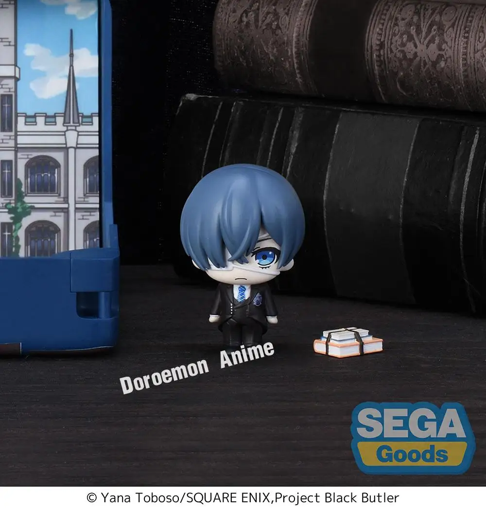 Pre-Order Original Sega Petite World Memories Black Butler -Public School Arc- Ciel Phantomhive Undertaker Sebastian Figures