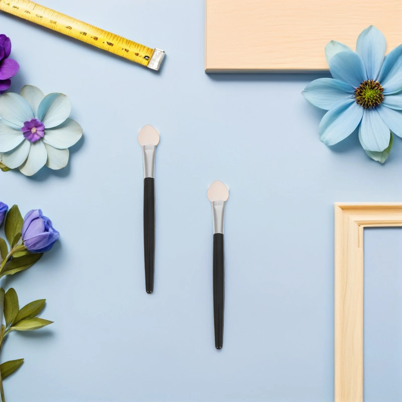 70 قطعة من فرش الطلاء الإسفنجية، أدوات مزج متعددة الأغراض لصنع البطاقات، لوحة زيتية بألوان مائية ذاتية الصنع #3