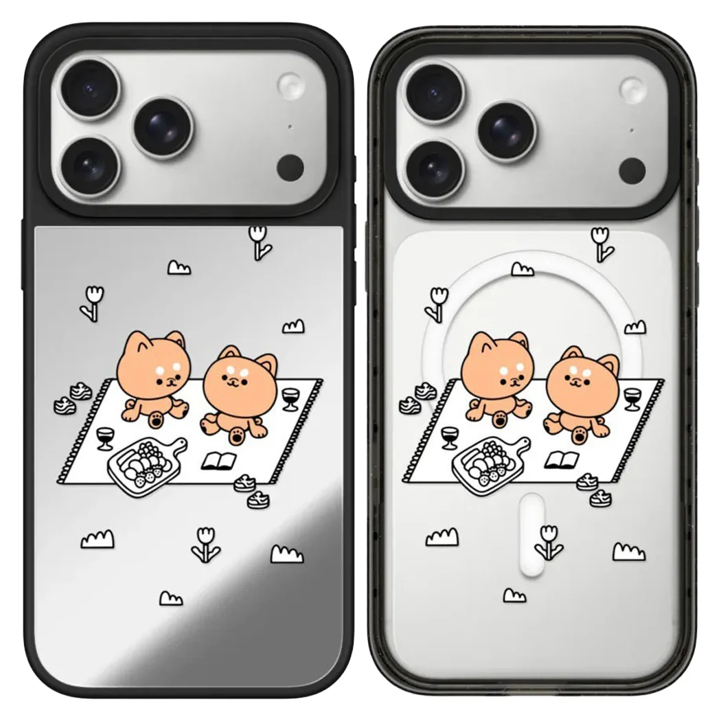 6032729 Acrylic / Mirror Magnetic Case: Compatible with IPhone 17 16 15 14 13 12 Pro Max 17 Air