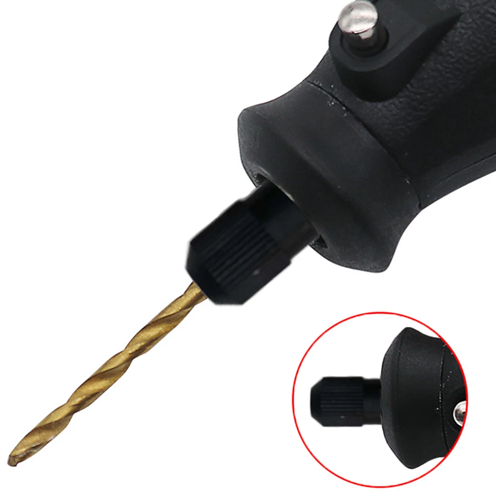 M8X0.75mm Rotary Tool Chuck Nut with 6 Brass Collets Set for Mini Drill Accessories Fits Most Power Rotary Tools