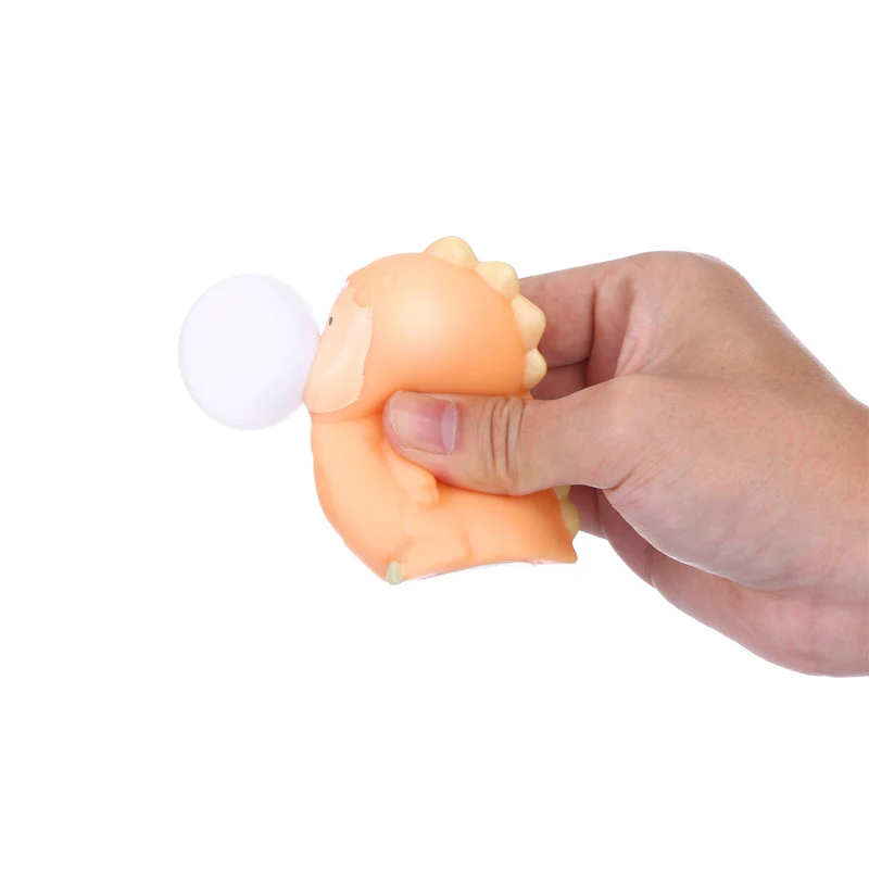 Creative Dinosaur Children's Toy Stress Relief Bubble Blowing Baby Dinosaur Outfit Prank Toy Fun Game for Children's Day Gift