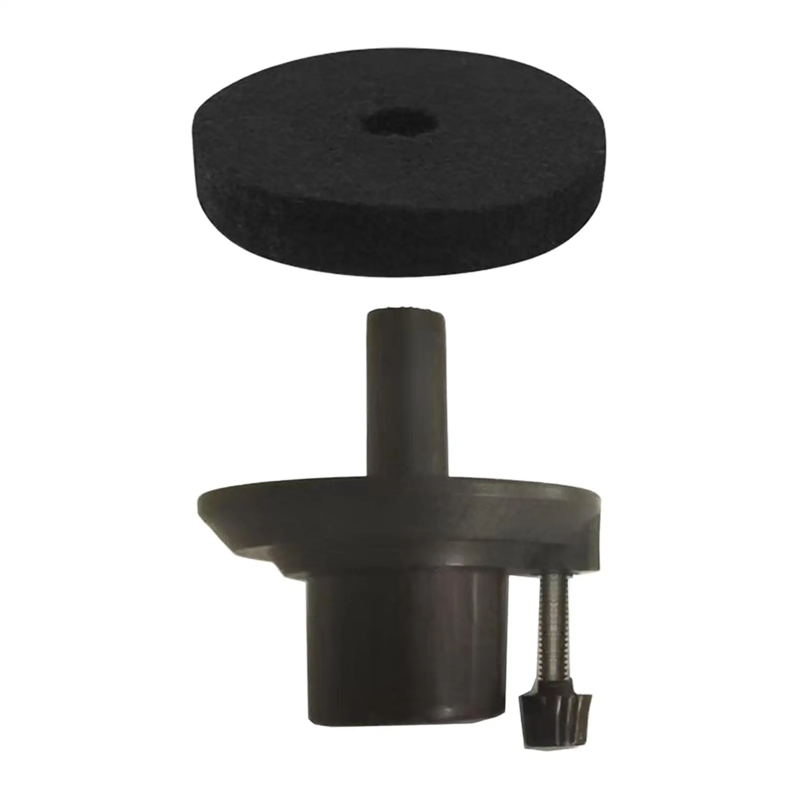 Hi Hat Support Cymbal Mount Part Hi Hat Cymbal Stand Attachment Hi Hat Stands Parts Drum Sleeve Felt Set Cymbal Felt and Sleeve