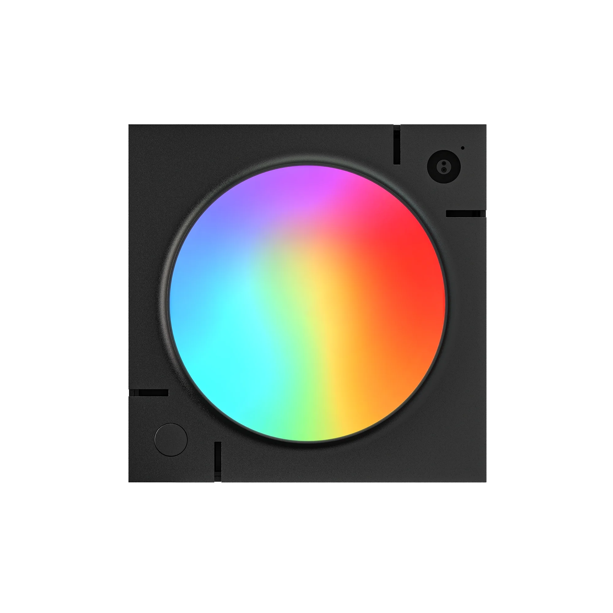 Smart Alexa Google Home Controlled Modern RGB Wall Mounted LED Ring Light Music Sync