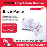 Pasta de esmalte, diluyente Dental, líquido refrescante, Kits de pasta para manchas y acristalamiento para Material Cad Cam de laboratorio Dental de Zirconia