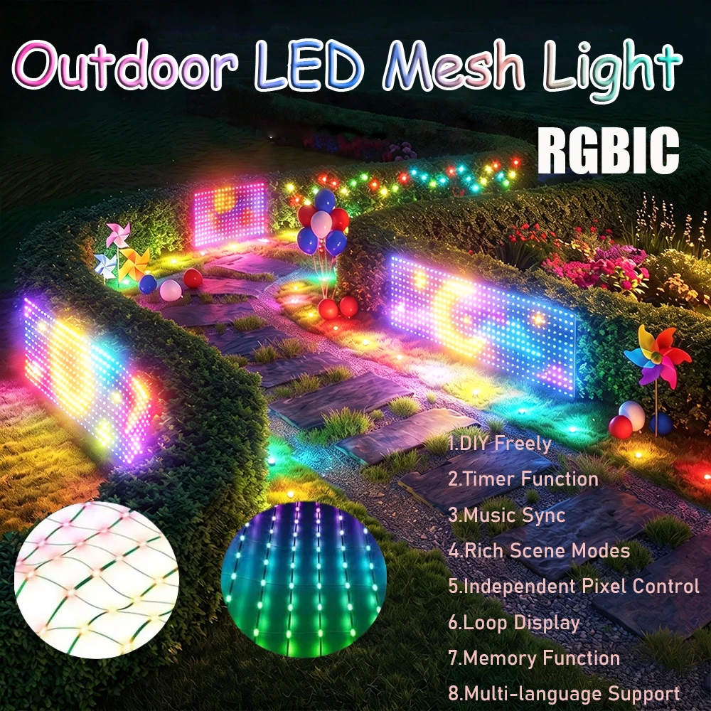 led-net-light-rgbic-addressable-dream-color-flexible-rectangular-grid-light-for-indoor-and-outdoor-festival-decoration