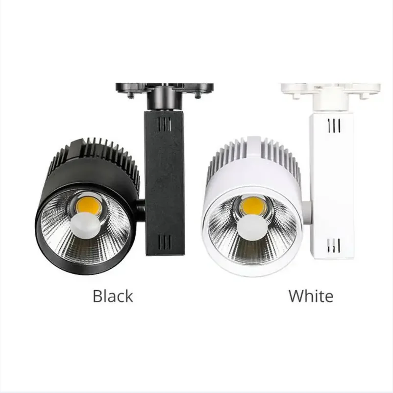 40W LED Track Light LED Recessd Celing Downlight 2 Wires 3 Wires 4 Wires Spotlight Indoor Lighting for Clothing Shoes Shop Store