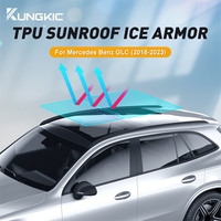 TPU Ice Armor Pre-Cut Sunroof Protection Film For Mercedes Benz MB GLC X253 X254 2018-2023 Heat Insulation Car PPF Accessories