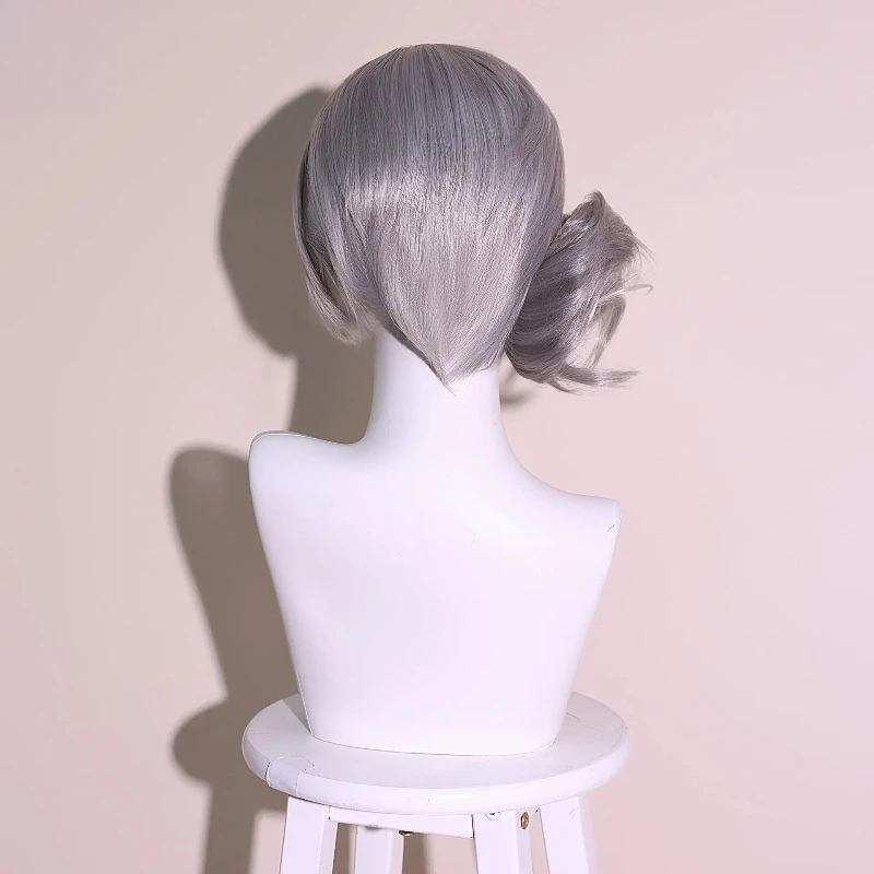 카츠라기(나틀란) 원신 임팩트 코스프레 가발 - 베이수이 트레이딩 내열성 고온 섬유 가발 코스프레용