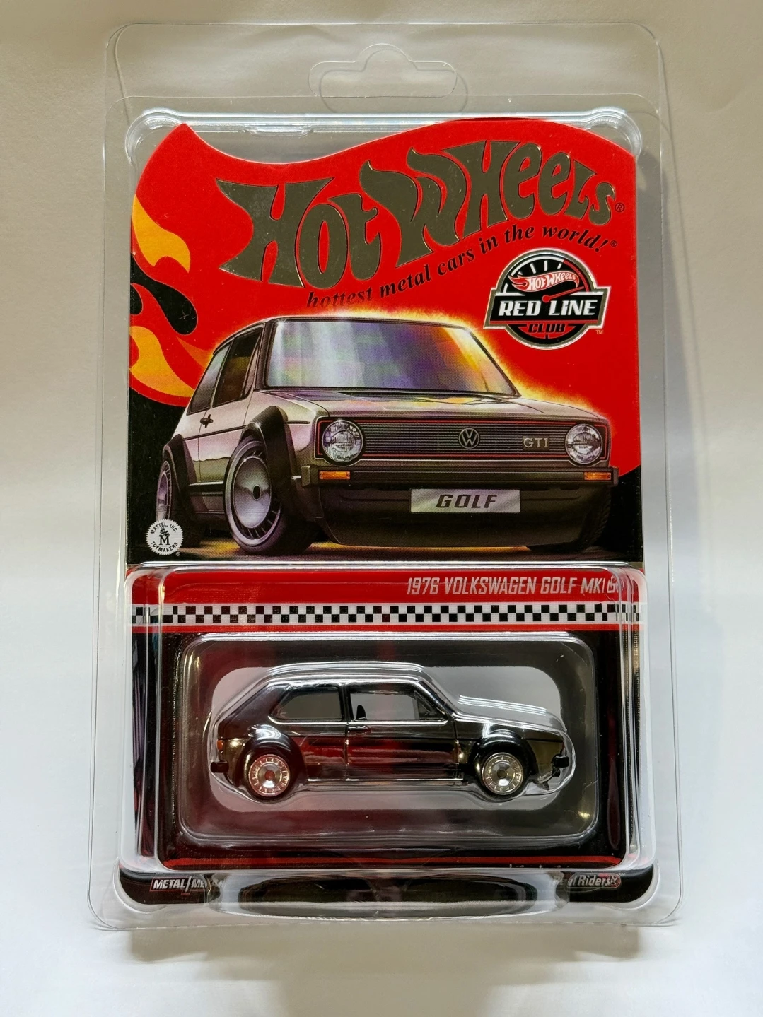 Nieuwe Hot Wheels Collectors RLC Exclusieve 1976 Volkswagen Golf Mk1 GTI Tuned Versie Collectible Schaal 1:64 Gegoten Auto Model Speelgoed