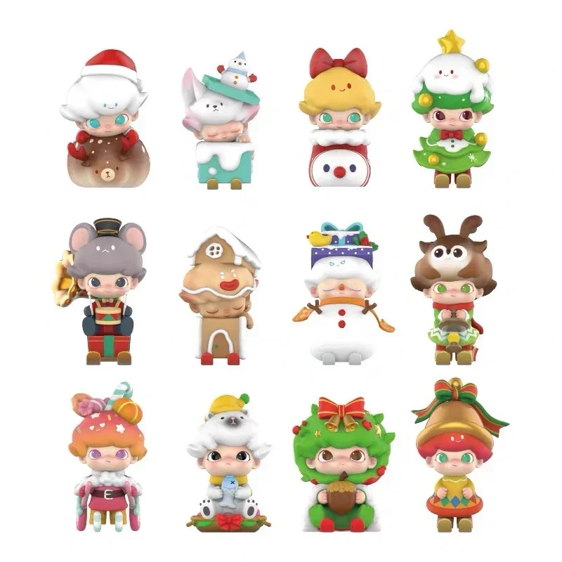 Original Christmas Series Blind Box Toys Model Confirm Style Cute Anime Figure Gift Surprise Box