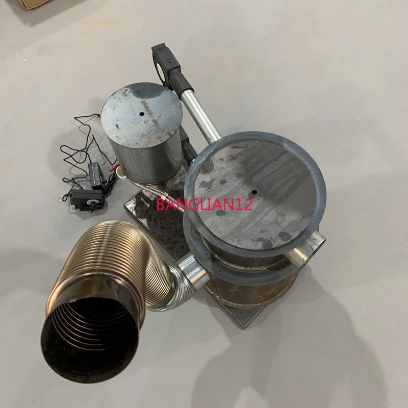 

Новая печь с горячим воздухом, двухслойный нагрев теплым воздухом и быстрый подъем температуры, печь для нагрева на отработанном масле.