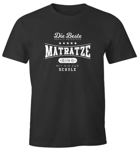 

Herren T-Shirt Die beste Matratze lustiges witziges Spruch Fun-Shirt Moonworks®