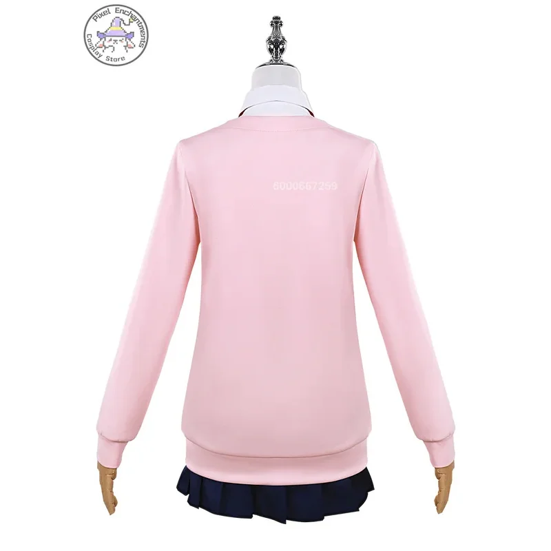 New Hot Anime Dandadan Momo Ayase Aira Shiratori Okarun Cosplay Costume Women Men School Uniform Wig Halloween Christmas Party